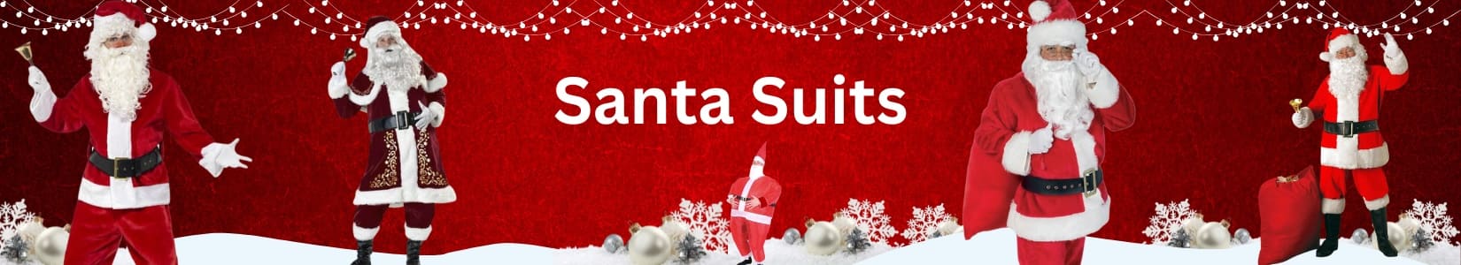 Santa Suits, Costumes and Accessories