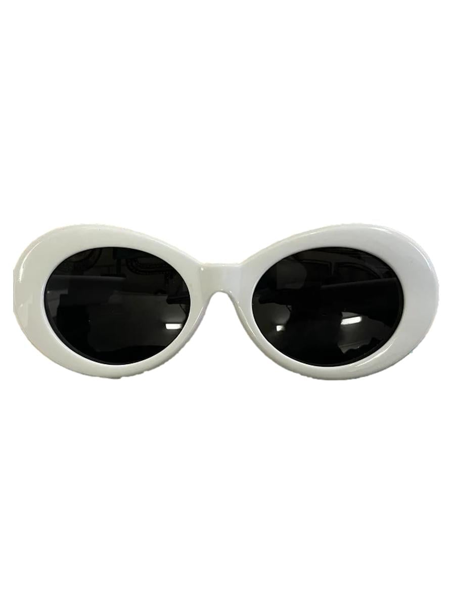 White 60s Glasses