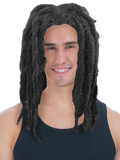 black dreadlocks wig