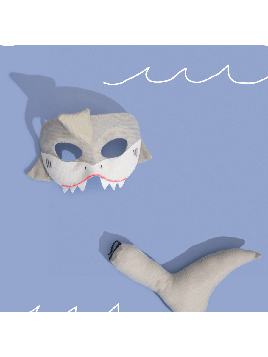 Shark Mask and Tail Set