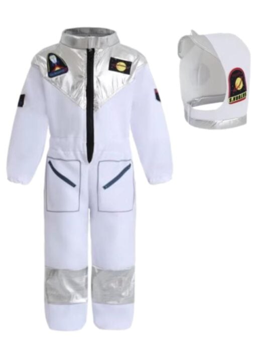 Kids Astronaut Costume - Stellar Space Explorer Suit for Dress-Up Fun