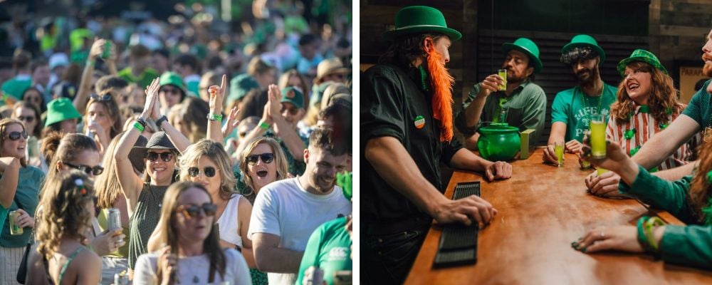 St Patricks day fun in Melbourne