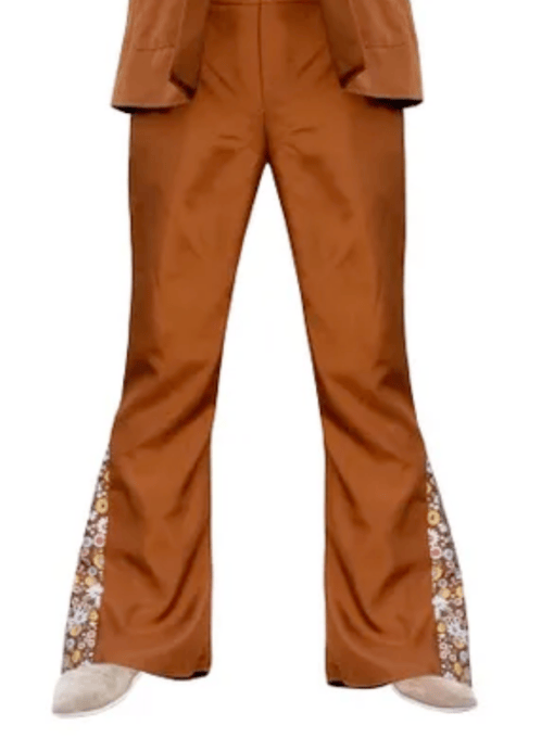 Brown 70s Leisure Suit Costume