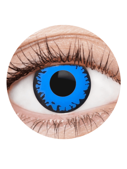 Evil Clown Blue Contact Lenses