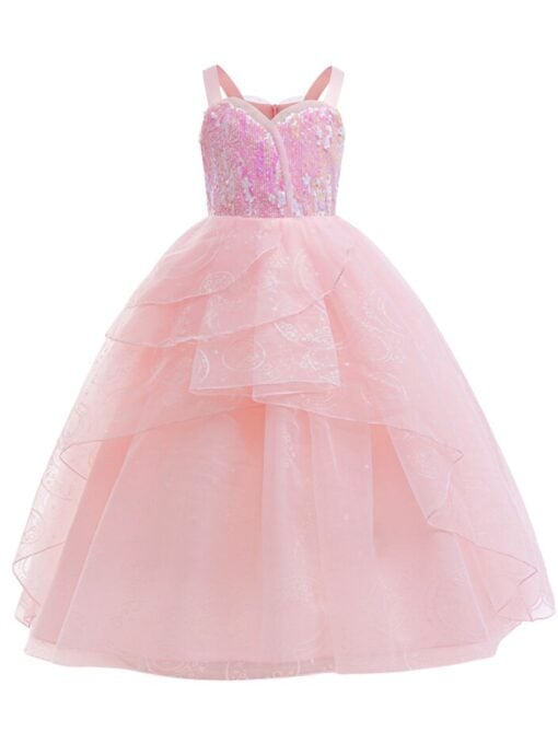 Girls Glinda Wicked Costume