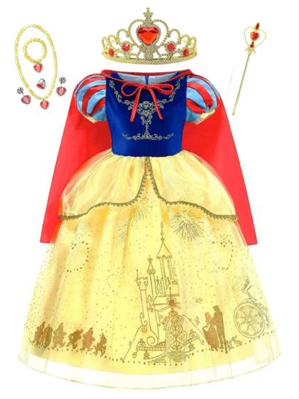 Girls Snow White Princess Costume