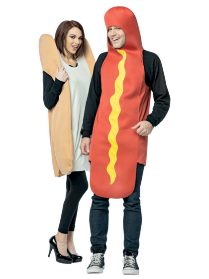 Hotdog and Bun Couples Costume