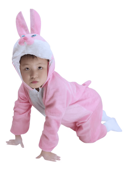 Kids Pink Bunny Rabbit Costume