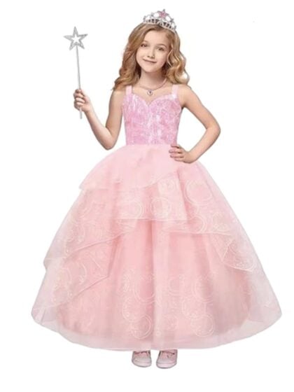 Girls Glinda Wicked Costume
