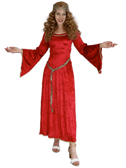 red princess costume