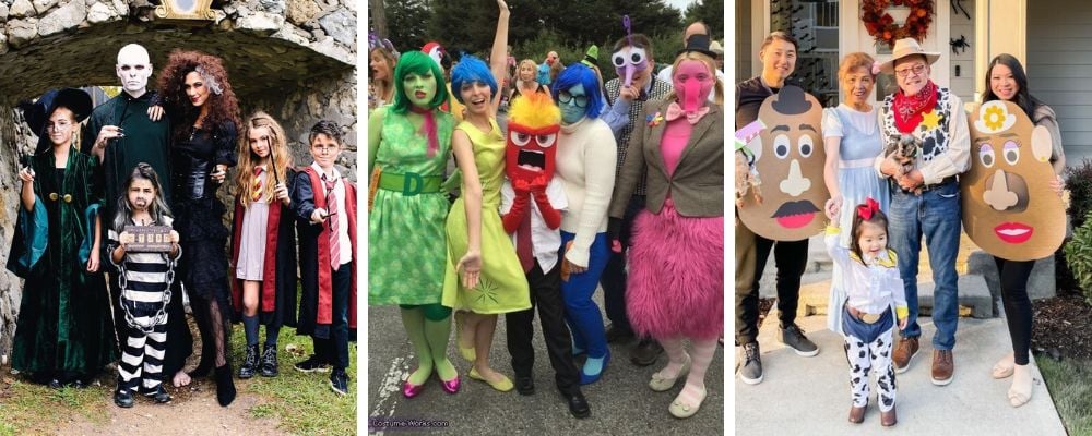 Family Halloween costumes