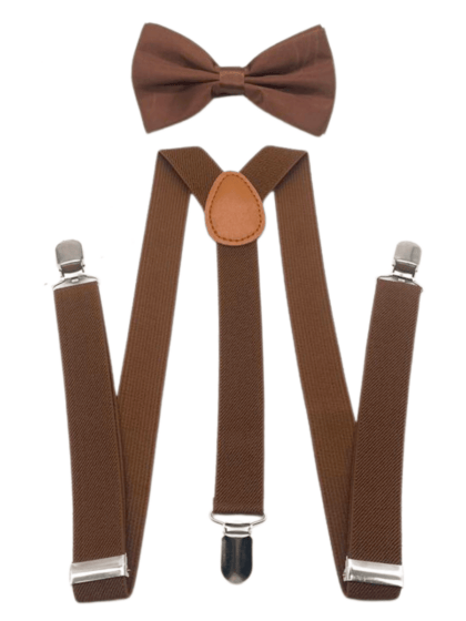 Bow Tie and Suspender Set