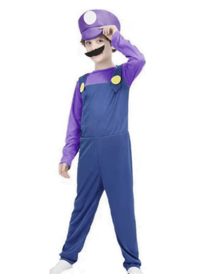 Boys Waluigi Costume