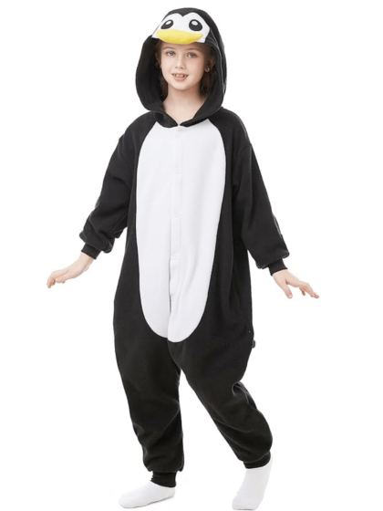 Kids Penguin Onesie Costume