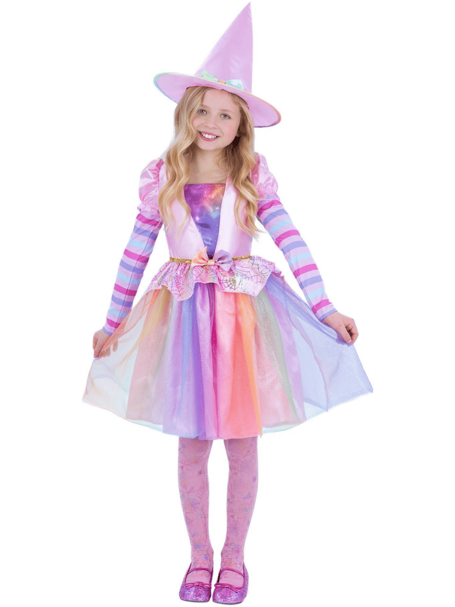 Pastel Rainbow Witch Costume