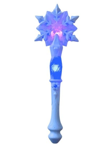 Frozen Blue Snowflake Wand