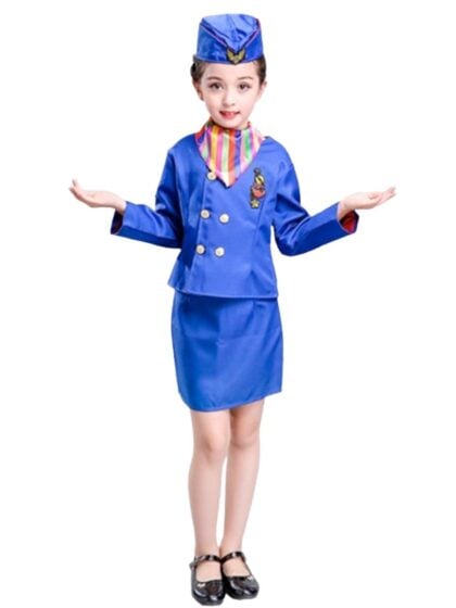 Girls Air Hostess Costume