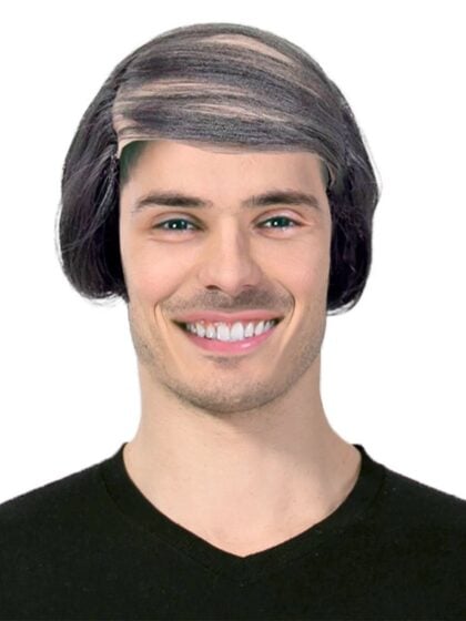 Grey Comb Over Wig