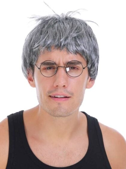 Grey Grandpa Wig