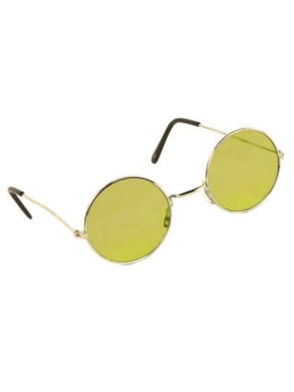 Yellow lennon glasses