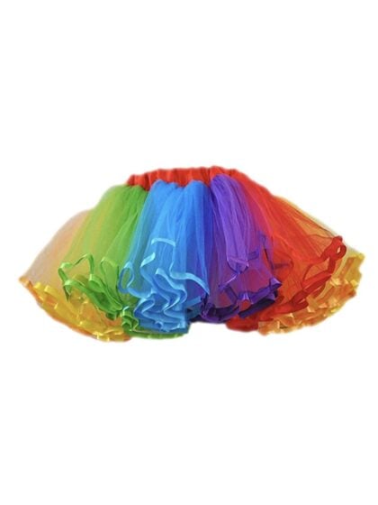 Rainbow tutu Skirt