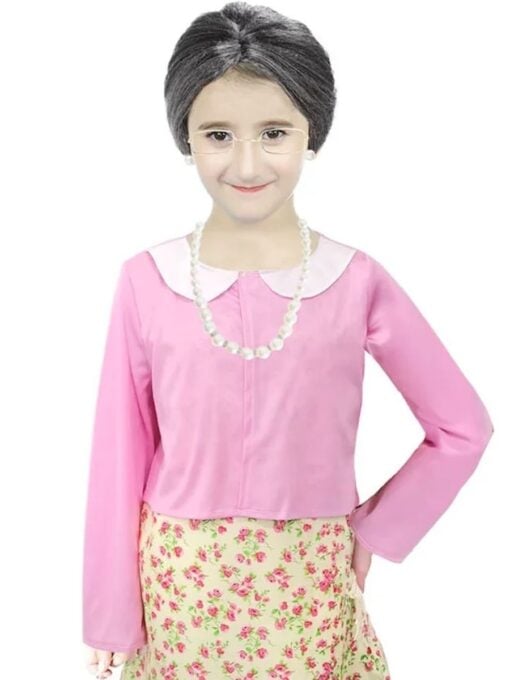 child grandma costume