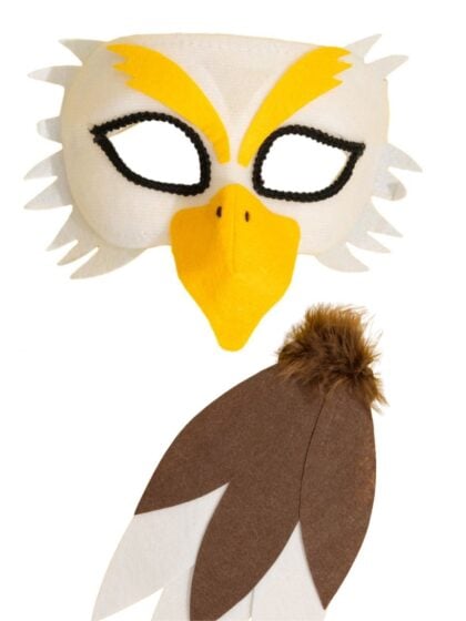 Eagle Mask and Tail Set