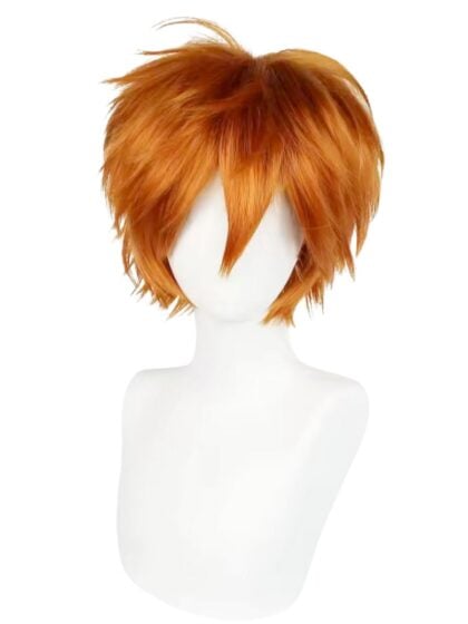 Orange Short Layered Wig