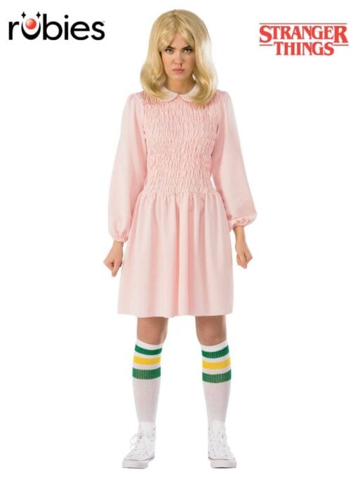 Stranger Things Eleven Costume - Adult - Image 4