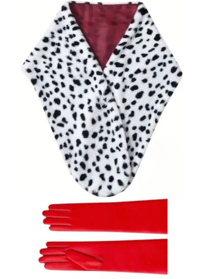 Cruella Deville Costume Set