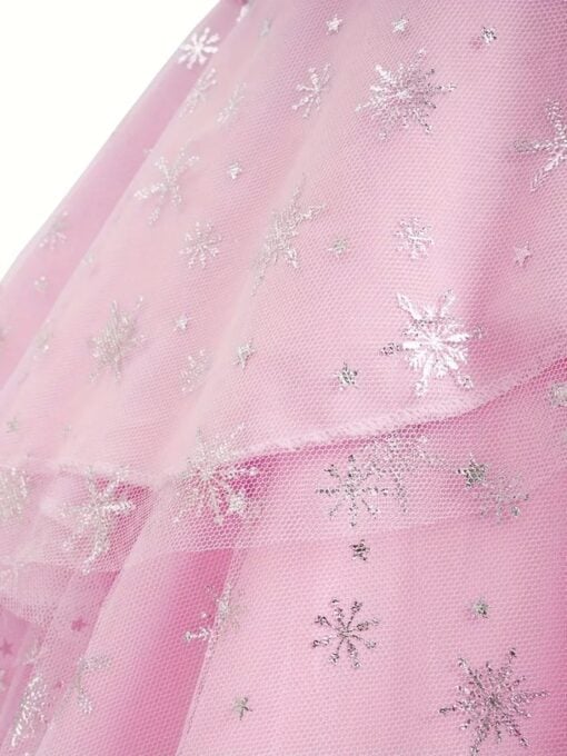 Glinda Inspired Good Witch Costume Adult – Pink Ballgown - Image 5