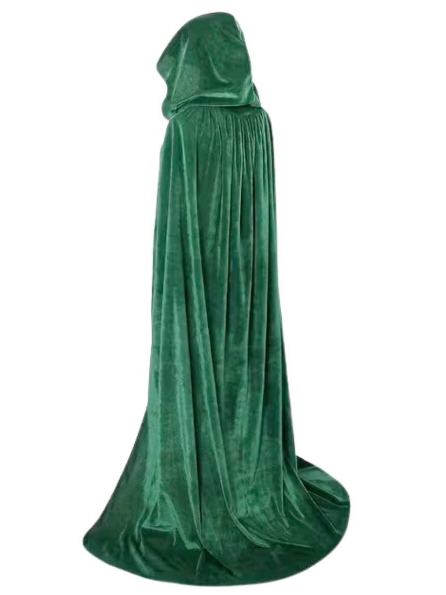 Green Hooded Cape