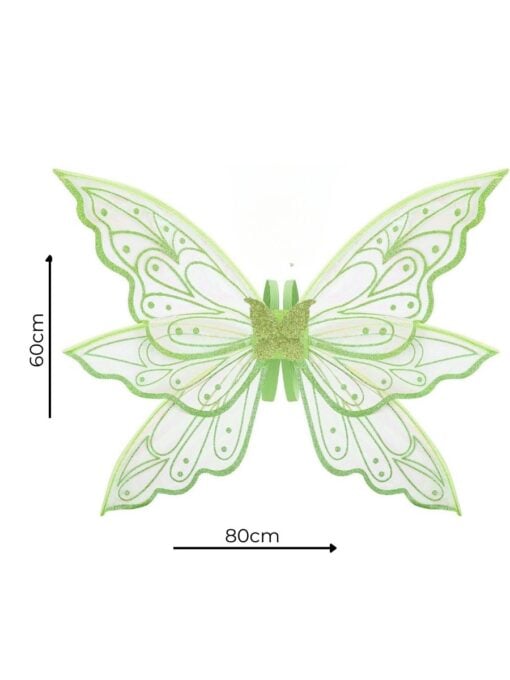green fairy wings
