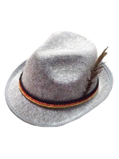 Grey Oktoberfest Hat