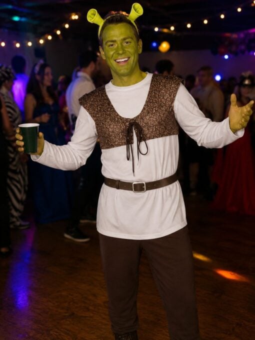 Green shrek costume