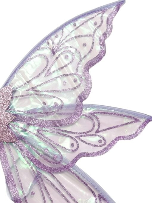 purple fairy wings
