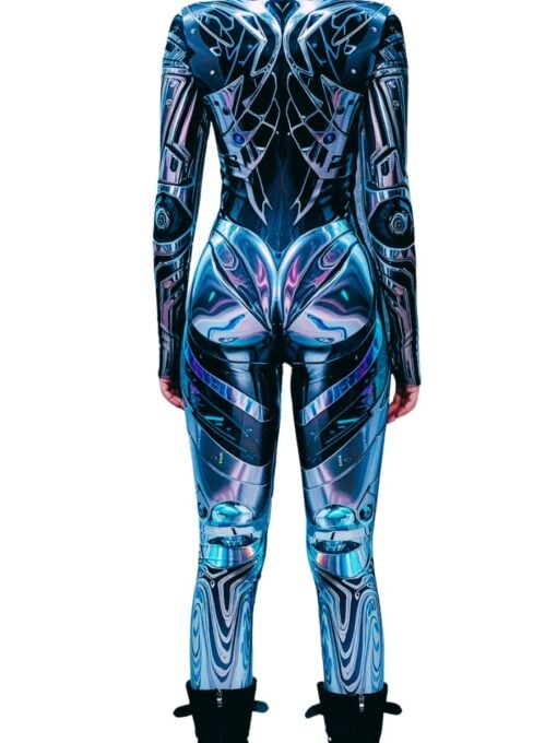 Cyberpunk Cyborg Costume - Adult - Image 3