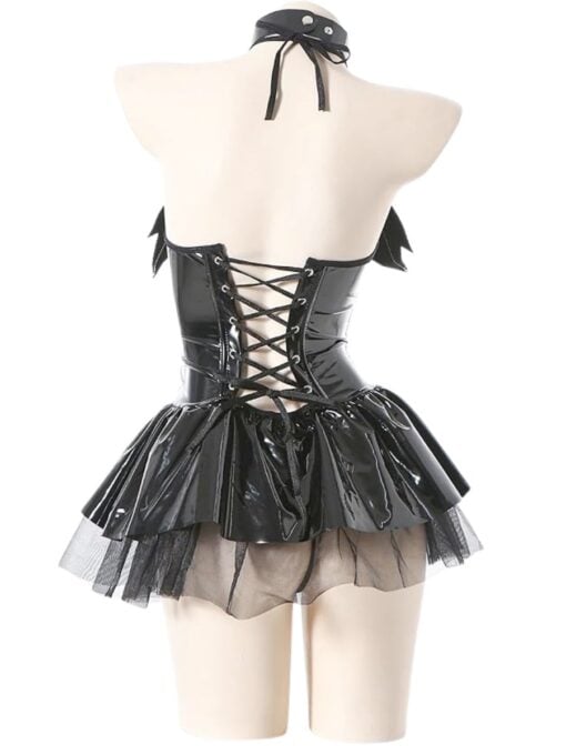 Gothic PVC Costume Dress