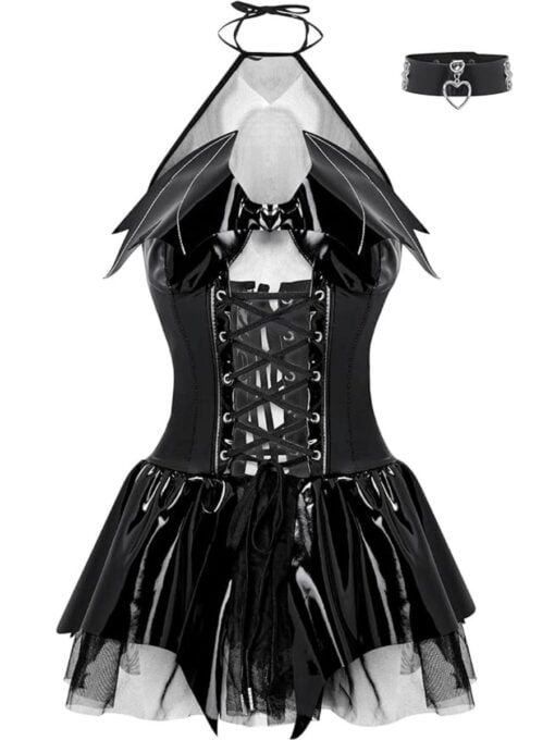 Gothic PVC Costume Dress