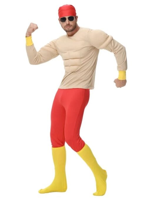 Hulk Wrestler Costume