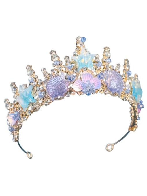 Gold Mermaid Tiara