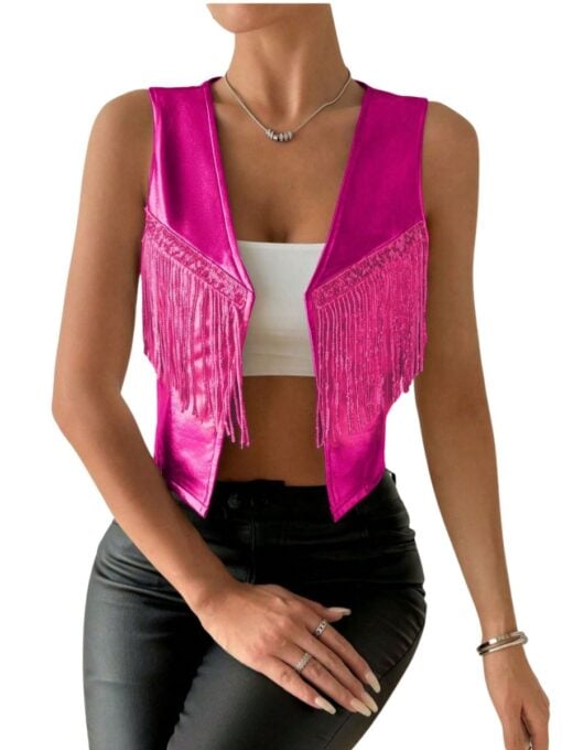 Pink Cowgirl Vest
