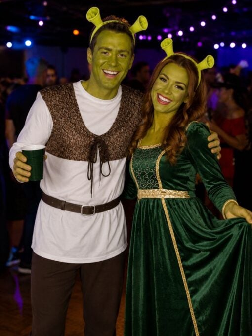 green ogre couple costumes