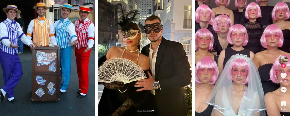 Themed party costumes