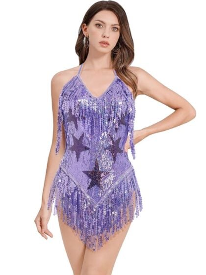 Purple Chappell Roan Costume