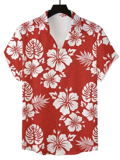 Red Hawaiian Shirt