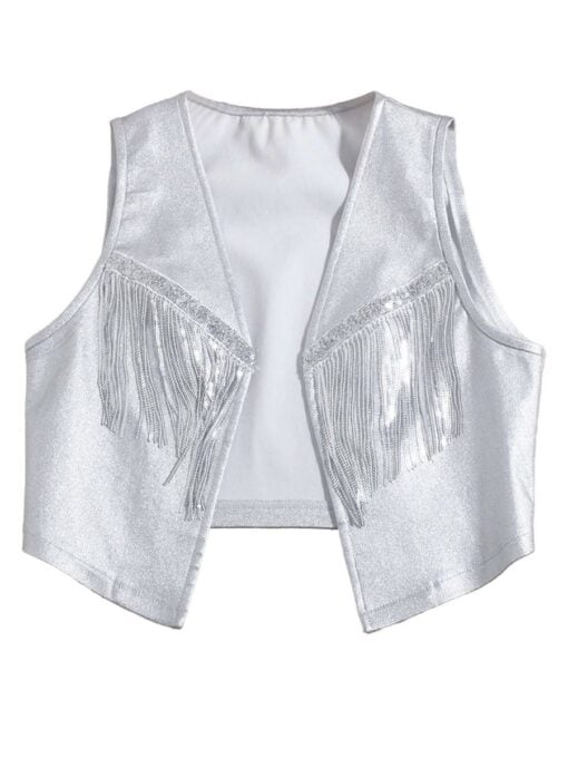 Silver Cowgirl Vest