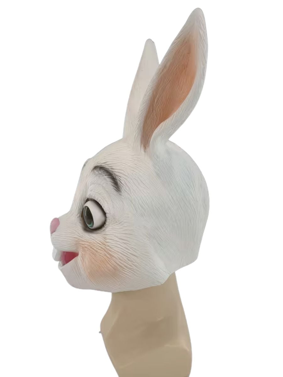 White Rabbit Latex Mask - Creative Costumes
