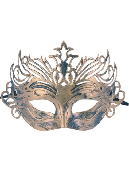 Bronze Elven Masquerade Mask