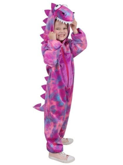 Kids Pink Dinosaur Costume